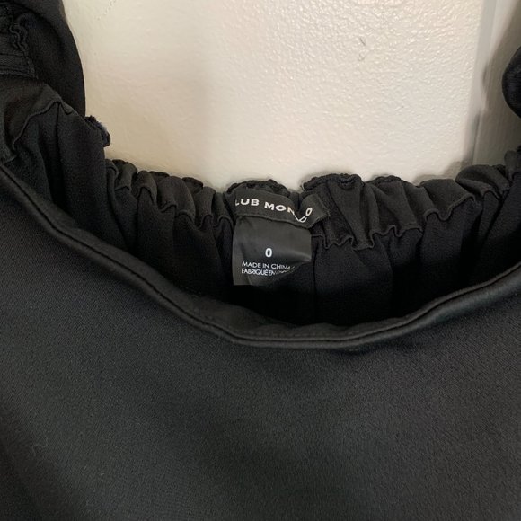 *NWOT* Club Monaco - Malaina OFF SHOULDER PUFF SLEEVE Top - Picture 4 of 6